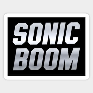 Sonic Boom Sticker